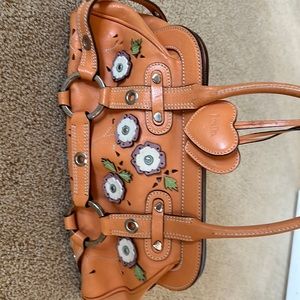 Luella Orange Flower Doctor Bag